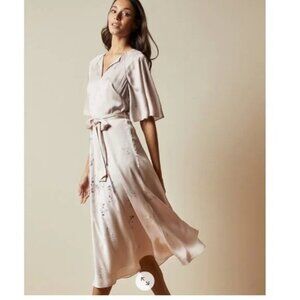 Ted Baker Pink Erla Bouquet Floral print dress